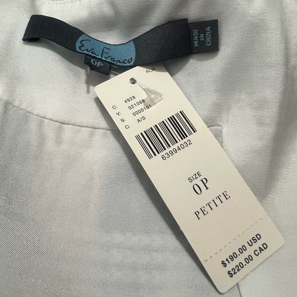 Anthropologie | Eva Franco Summer Plaid Shift Dress size 0 Petite - Picture 8 of 9